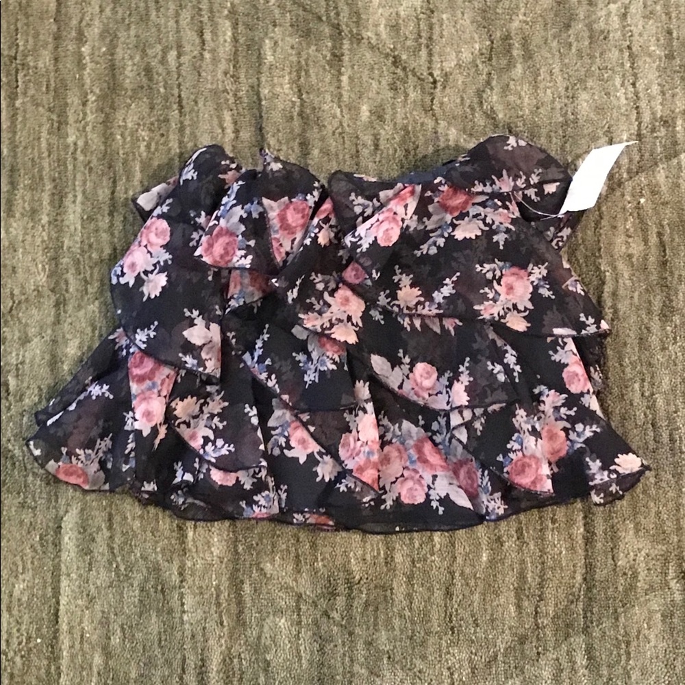 3/$18 Ralph Lauren Girls ruffles flower skirt